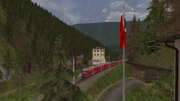Игра TS Marketplace: Bernina Line Scenario Pack 01, скриншот