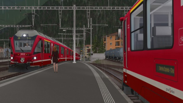 Игра TS Marketplace: Bernina Line Scenario Pack 01, скриншот