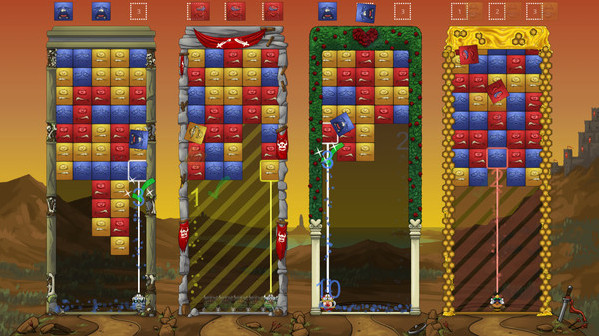 Игра Tumblestone, скриншот