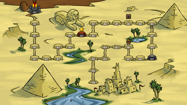 Игра Tumblestone, скриншот