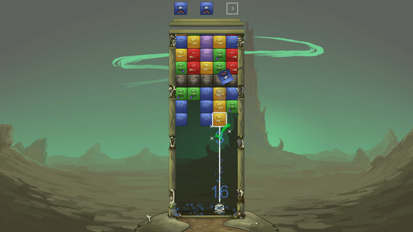 Игра Tumblestone, скриншот