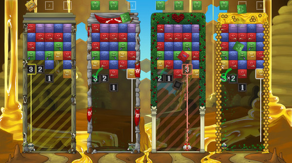 Игра Tumblestone, скриншот