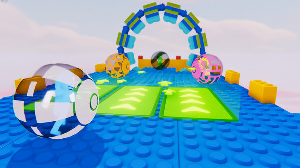 Игра Turbo Balls, скриншот