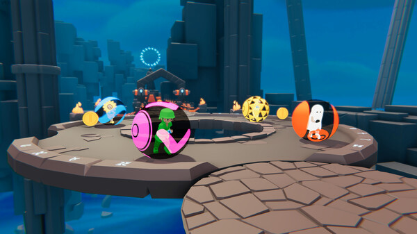 Игра Turbo Balls, скриншот