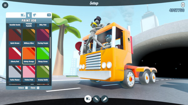 Игра Turbo Dismount 2, скриншот
