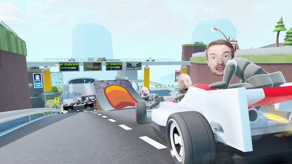 Игра Turbo Dismount 2, скриншот