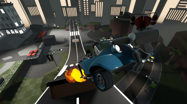 Игра Turbo Dismount 2, скриншот