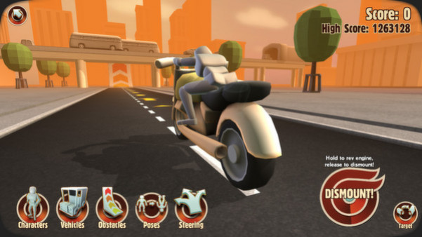 Игра Turbo Dismount, скриншот