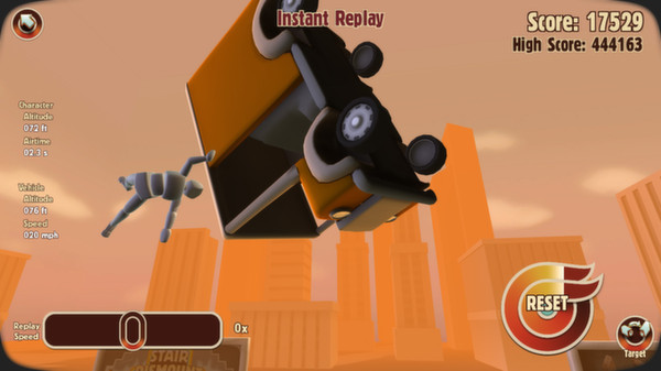 Игра Turbo Dismount, скриншот