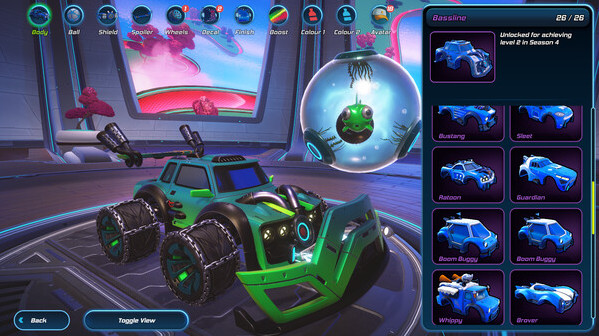 Игра Turbo Golf Racing, скриншот