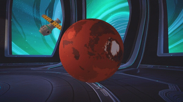 Игра Turbo Golf Racing: Space Explorer's Galactic Ball Set, скриншот