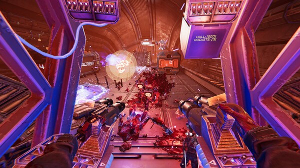 Игра Turbo Overkill, скриншот