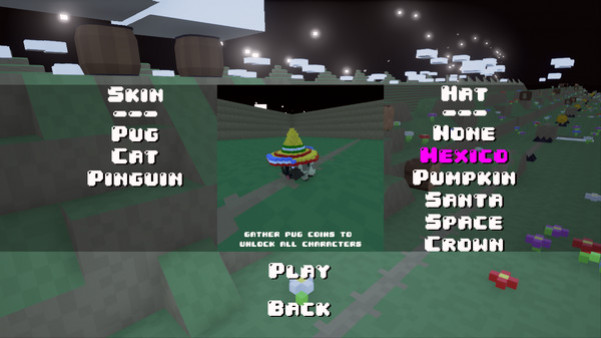 Игра Turbo Pug 3D, скриншот