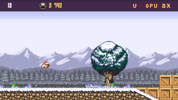 Игра Turbo Pug DX, скриншот