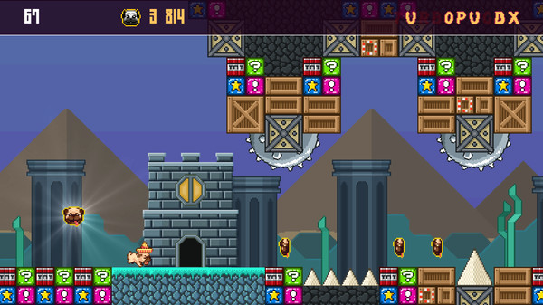 Игра Turbo Pug DX, скриншот