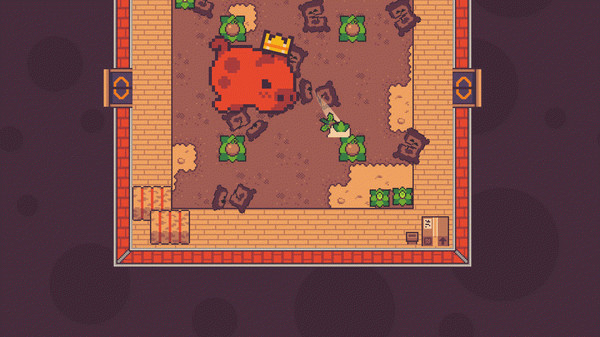 Игра Turnip Boy Commits Tax Evasion, скриншот
