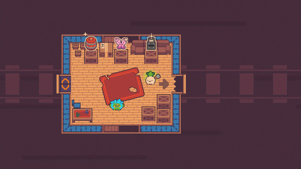 Игра Turnip Boy Commits Tax Evasion, скриншот