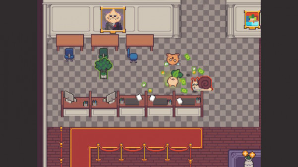 Игра Turnip Boy Robs a Bank, скриншот