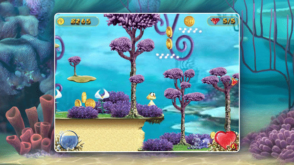 Игра Turtle Odyssey, скриншот