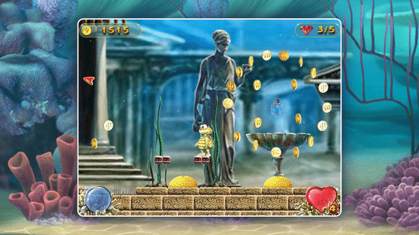 Игра Turtle Odyssey, скриншот