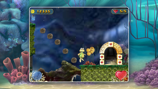 Игра Turtle Odyssey, скриншот