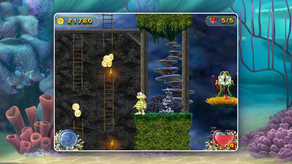 Игра Turtle Odyssey, скриншот