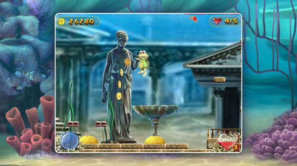 Игра Turtle Odyssey, скриншот