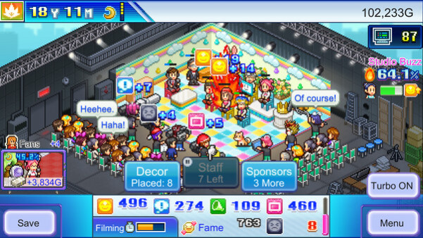 Игра TV Studio Story, скриншот