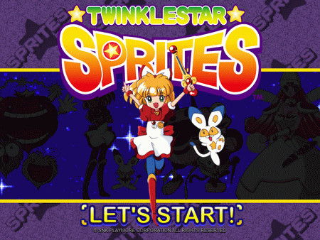 Игра TWINKLE STAR SPRITES, скриншот