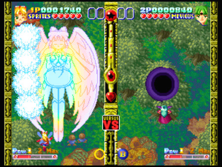 Игра TWINKLE STAR SPRITES, скриншот