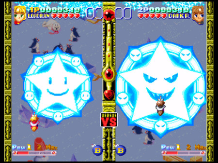 Игра TWINKLE STAR SPRITES, скриншот