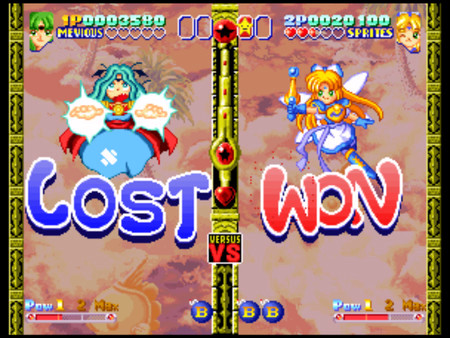 Игра TWINKLE STAR SPRITES, скриншот