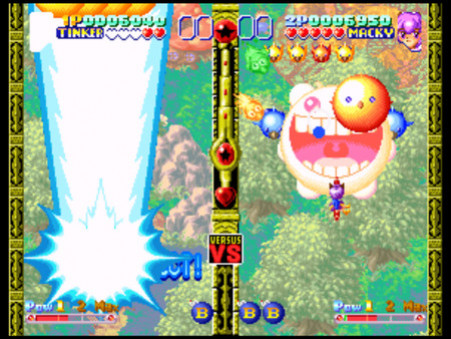 Игра TWINKLE STAR SPRITES, скриншот