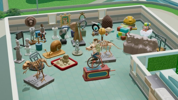 Игра Two Point Hospital: Exhibition Items Pack, скриншот