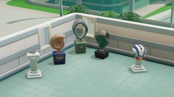 Игра Two Point Hospital: Exhibition Items Pack, скриншот