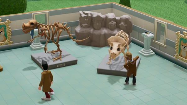 Игра Two Point Hospital: Exhibition Items Pack, скриншот