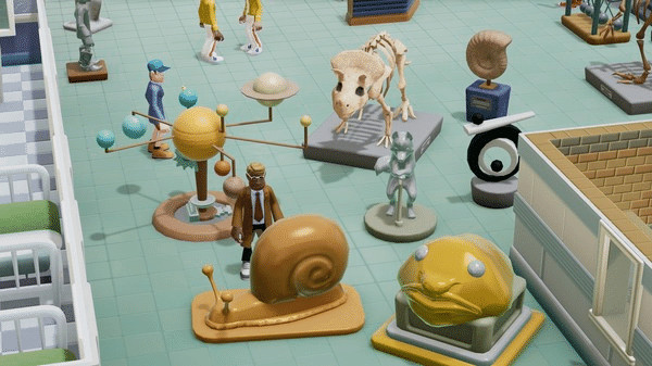 Игра Two Point Hospital: Exhibition Items Pack, скриншот