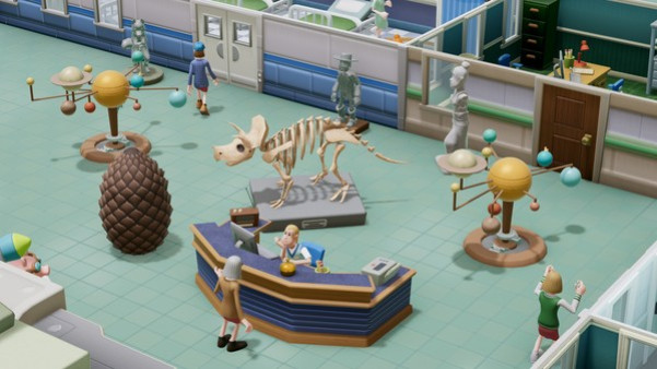 Игра Two Point Hospital: Exhibition Items Pack, скриншот