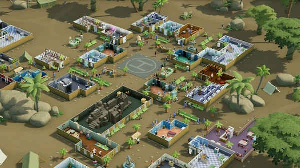 Игра Two Point Hospital: Pebberley Island, скриншот