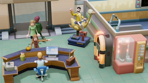 Игра Two Point Hospital: Retro Items Pack, скриншот