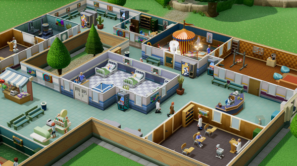 Игра Two Point Hospital, скриншот