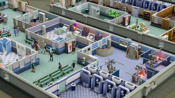 Игра Two Point Hospital, скриншот