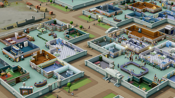 Игра Two Point Hospital, скриншот