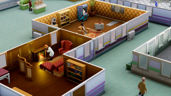 Игра Two Point Hospital, скриншот