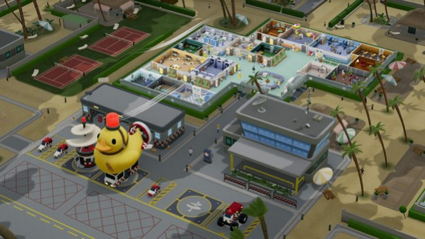 Игра Two Point Hospital: Speedy Recovery, скриншот