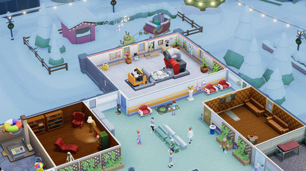 Игра Two Point Hospital: Speedy Recovery, скриншот