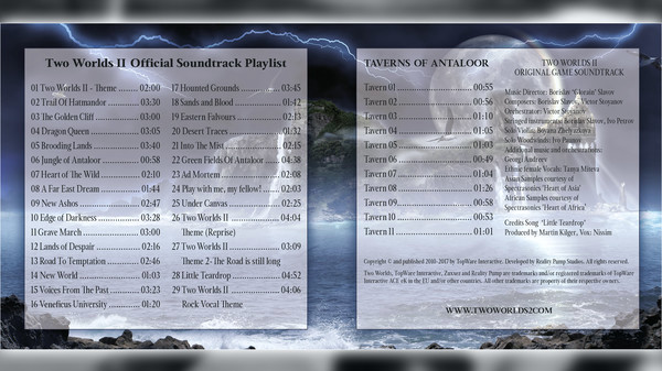 Игра Two Worlds II - Soundtrack, скриншот