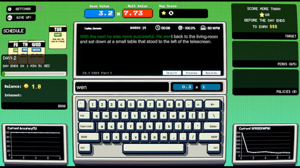 Игра TypInc., скриншот