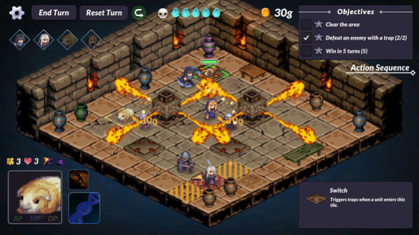 Игра Tyrant's Blessing, скриншот