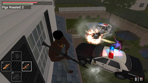 Игра TYRONE vs COPS, скриншот